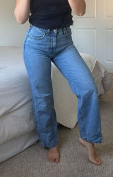 Abercrombie loose high waisted jeans W25 Short Photo 0
