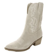 Nine West Women's Yodown Suede Western Boot Size 9.5 Cowgirl Cowboy Festival Photo 0