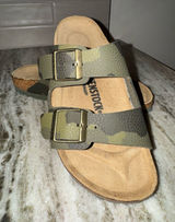 Birkenstock Arizona ‘Desert Soil Camo Green’ Sandals Photo 0