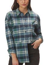 Free People | Loveland Plaid‎ Frayed Hem Shirt *NWT xs Photo 0