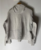 Lululemon Textured Turtleneck hoodie retreat yourself pullover grey size M/L Photo 0