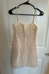 Pink And White Dress Photo 0