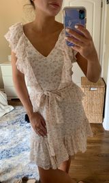 Light Pink Flower Dress Photo 0