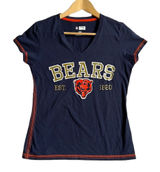 NFL Team Apparel Bears‎ Women's Graphic Tee Shirt Size Medium Photo 0