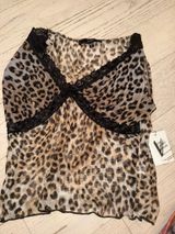 Vibe Leopard Print Tank Top Multiple Size XL Photo 0
