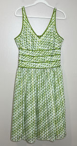 Y2K Dress‎ Midi Polka Stripe Whimsical Fairy Preppy 14 Cute Retro 50s Trad Wife Photo 0