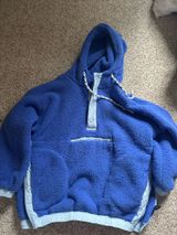 Altar'd State Fluffy Blue Sherpa  Photo 0