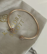 Kendra Scott Rose Gold Adjustable Bracelet Bangle Photo 0