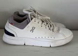 On Running The Roger Advantage White Leather Sneakers CloudTec Walking Sz 7 Photo 0