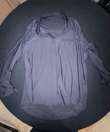 Athleta Women’s Long-Sleeve Dress Shirt in black Photo 0