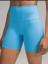 lululemon athletica Align High-Rise Short 6" Kayak Blue Light size 4 NWOT Photo 0