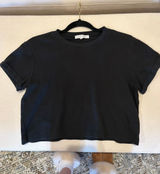 Black cropped shirt Photo 0