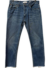 RE/DONE Originals Relaxed Crop Jeans Women's 27 Mid Blue Vintage Wash USA‎ Made Photo 0