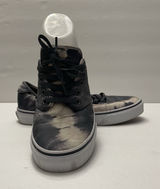 Vans Atwood Low Tie Dye Black White Canvas Skate Shoes Womens 8‎ UltraCush Photo 0