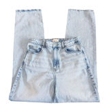 PACSUN 90s Boyfriend Jeans Women's 30 Light Wash High Rise Straight Leg Stretch Photo 0