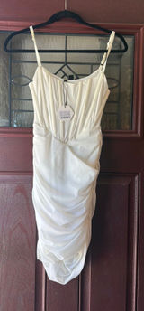 OW White Revolve Corset Mini Dress Photo 0