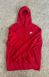 Red Nike Sweatshirt Hoodie Photo 0