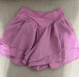 Pink Ruffle Shorts Small Photo 0