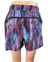 Lululemon Pace Breaker Multicolor Elastic Activewear Sports Running Shorts S/M Photo 0