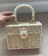 ZARA Woven Hand Bag Photo 0