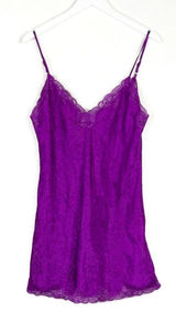 Vintage 90’s Victoria’s Secret gold label nightie négligée purple size M VTG Photo 0