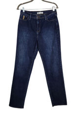 Levi's Womens 512 Perfectly Slimming Dark Wash Straight Leg Jeans Size 12 Photo 0