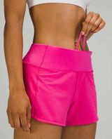 Lululemon speed up 4’ Hot pink shorts Photo 0
