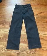 Anthropologie Maeve Colette High-Rise Wide-Leg Cropped Jeans Photo 0
