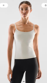 Aritzia BUTTER Essential Camisole in Pearl Matte Photo 0