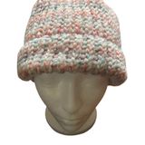 Handmade loom knitted multicolor adult beanie winter fashion Photo 0