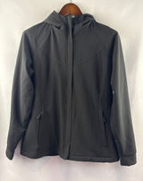 Women’s Kirkland Signature Large Black Rain Jacket Photo 0