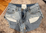 One Teaspoon Denim Shorts Dukes Photo 0