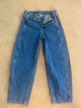 J.Crew Jeans Barrel Cut Tapered Pleats Indigo 23 Photo 0