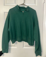 Victoria's Secret quarter-zip green Photo 0