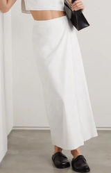 REFORMATION‎ Mylie Organic Cotton-Blend Wrap Skirt Size 4 Photo 0