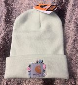 Beanie With Flowers Photo 0