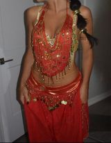 Princess Jasmine Red Costume Photo 0