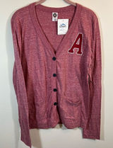 US Blanks Red Alabama A‎ Cardigan Medium NWT Photo 0