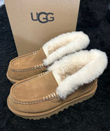 UGG Ansley Parc chestnut wool winter slippers loafers shoes women’s 7 new Photo 0