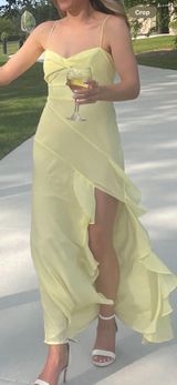 Butter yellow dress Size XS Photo 0