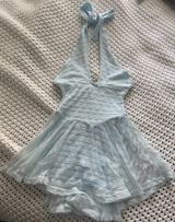 New Pink Dress Blue Size M Photo 0