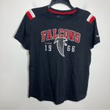 Nike Atlanta Falcons t-shirt black‎ red white womens size medium NFL new Photo 0