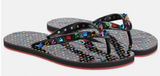 Christian Louboutin Loubi Flip Spikes Thong Sandals Photo 0