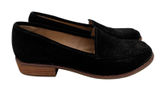 Sofft Napoli Black Suede Leather‎ Slip On Loafers Womens 10M SF0052721 Round Toe Photo 0
