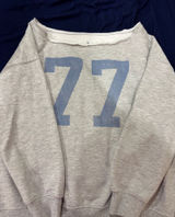 Off the Shoulder Sweatshirt Photo 0