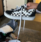 Checkered Vans Sneakers Old Skool Photo 0