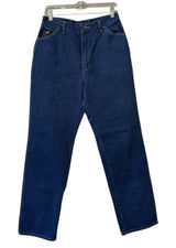 Wrangler No‎ Fault Denim Jeans Women Size 14 Western Country Made in USA Vintage Photo 0