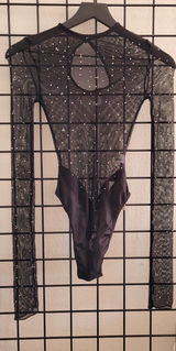 Forever 21 Sequin Mesh Bodysuit Photo 0