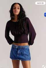 Free People Gallivanting Peekaboo Skort Photo 0