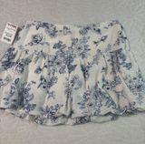 Blue floral skirt Photo 0